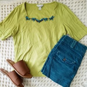 Christopher & Banks 3/4 sleeve top